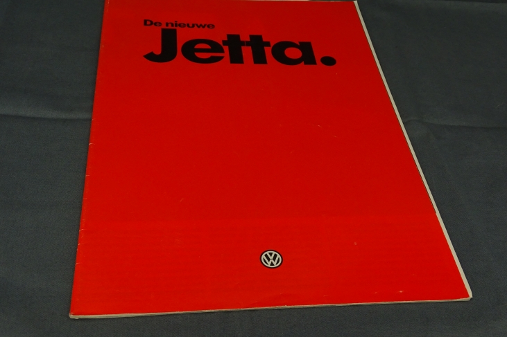 Folder Jetta 1984 Nederlands