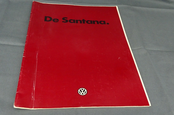 Folder De Santana 1982 Nederlands