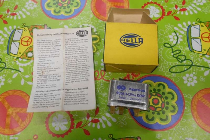 Omschakelrelais voor lichten 